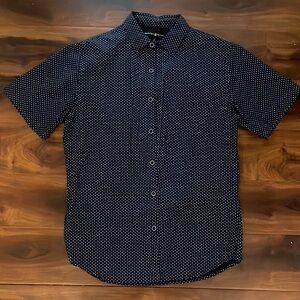 Beverly Hills Polo Club Men’s Blue Button Up Size M